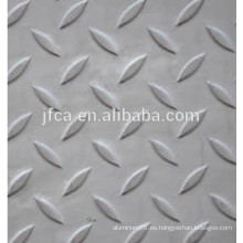 2014 T6 bobina de aluminio estampado o tiras para el suelo del barco